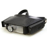 Лупа налобная VEBER LP-23-11 с подсветкой, 1,8x-3,7x, 44x29 мм 11291